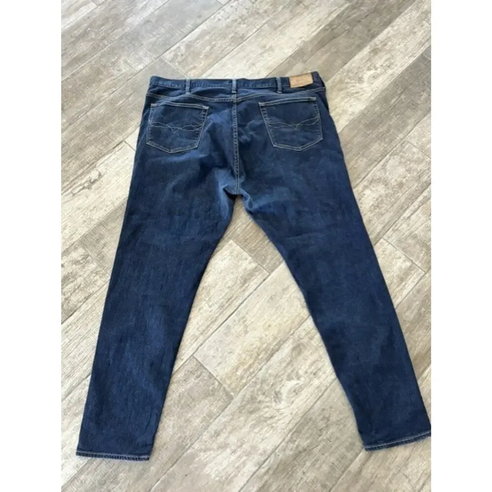 Polo Ralph Lauren Varick Slim Straight Jeans 44x32 Dark Wash Denim Men's Preppy
